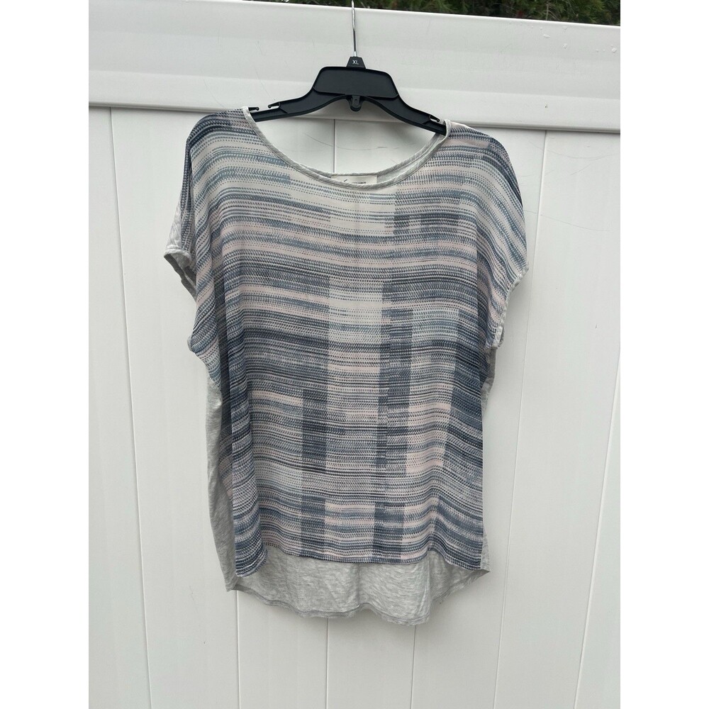 Turo by Vince Camuto Womens Top Lightweight Sheer Front Size Medium